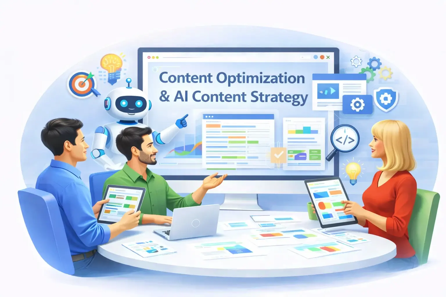 Content Optimization and AI Content Strategy - Mobilogy Software Services LLP