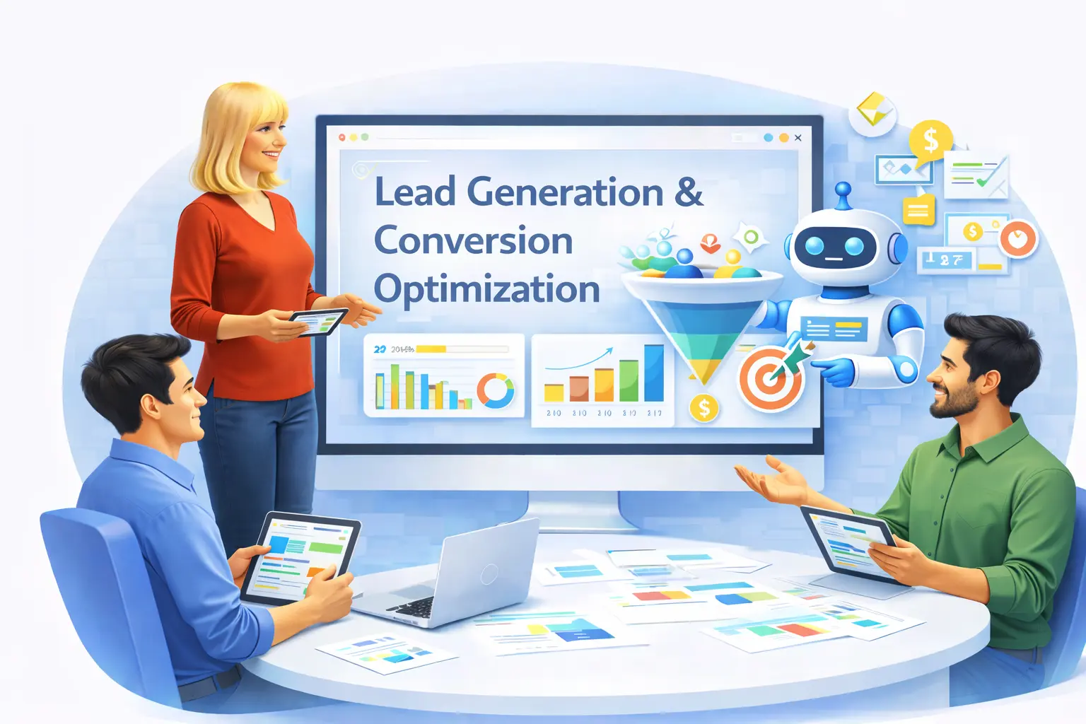 Lead Generation & Conversion Optimization - Mobilogy Software Services LLP