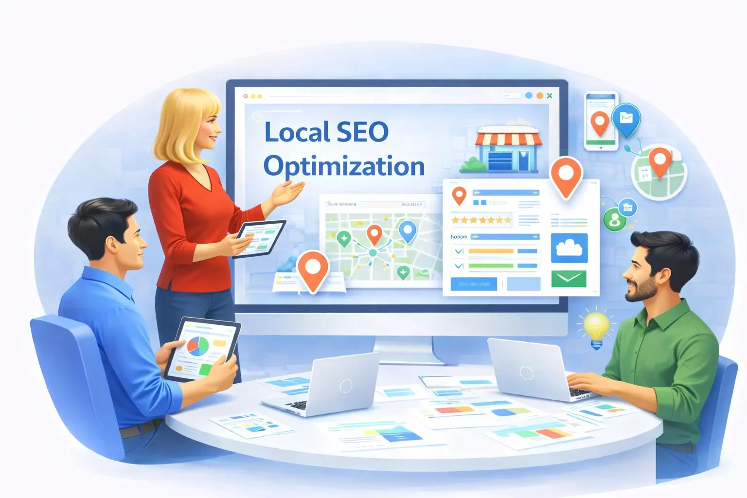Local SEO Optimization - Mobilogy Software Services LLP