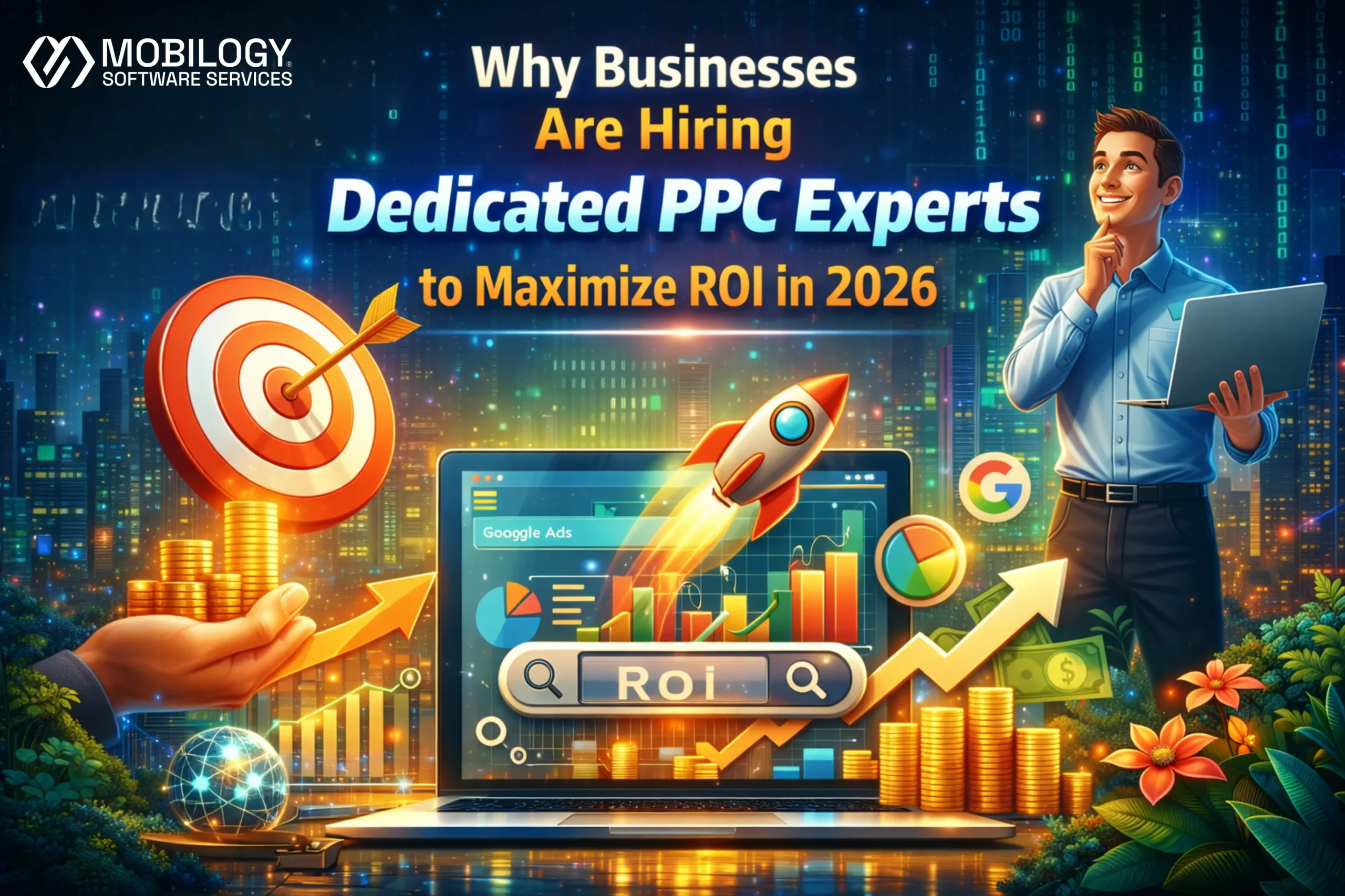 Why Businesses Are Hiring Dedicated PPC Experts to Maximize ROI in 2026 - Mobilogy Software Services LLP